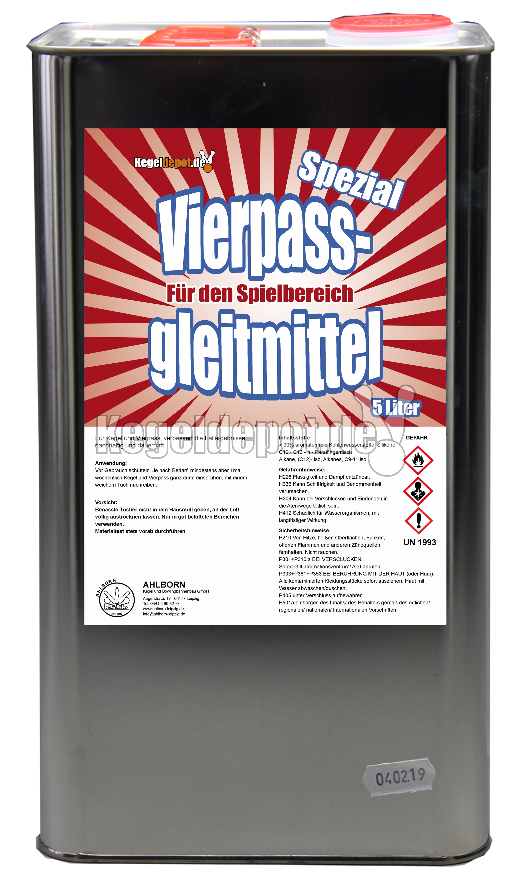 weißes gleitmittel Vierpass-Gleitmittel 