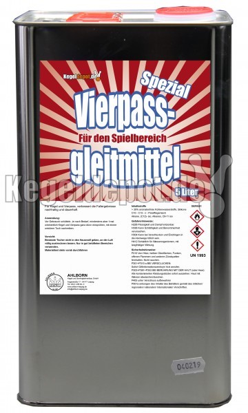 Vierpass-Gleitmittel "Spezial" / 5 Liter